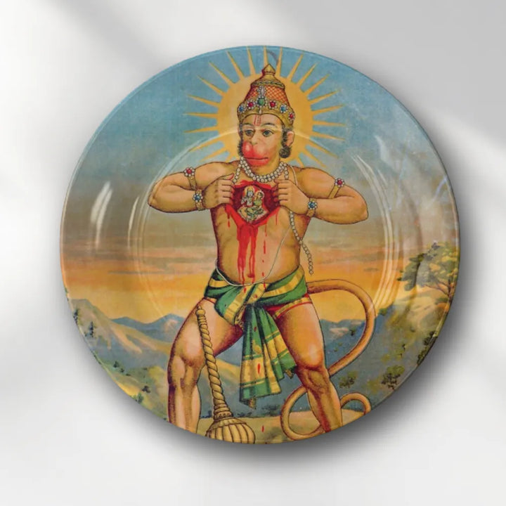 Raja Ravi Varma Lord Hanuman – Divine Ram Bhakti