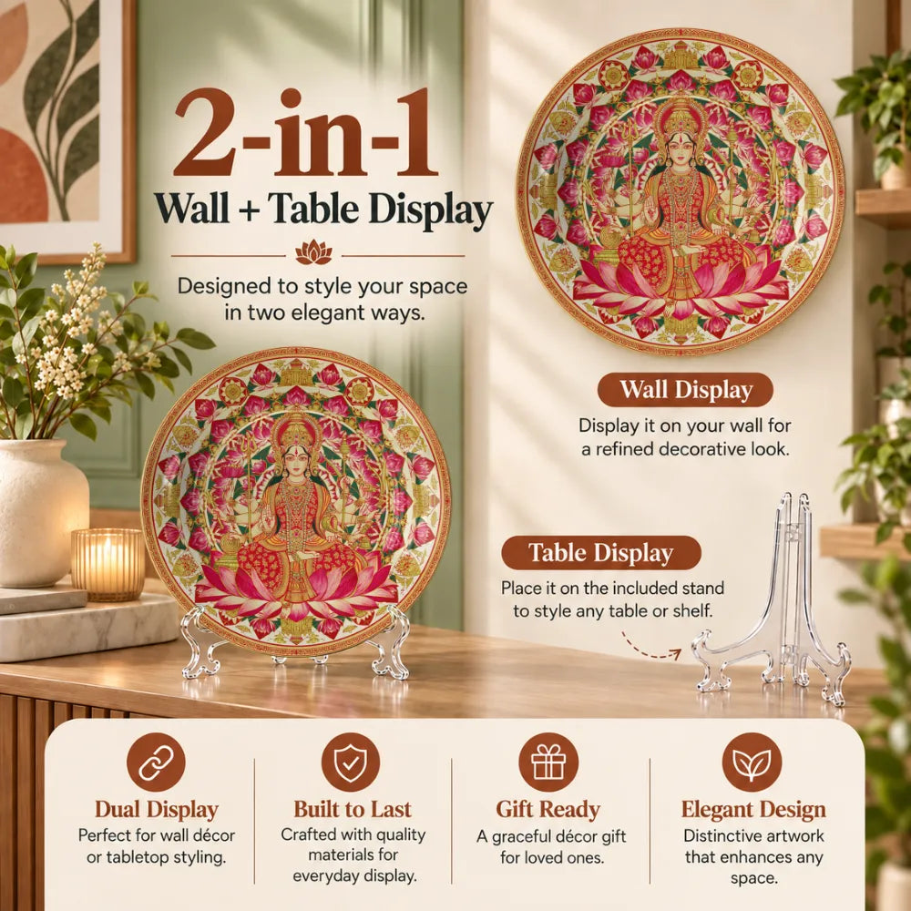 Divine Maa Durga Pink Lotus Mandala