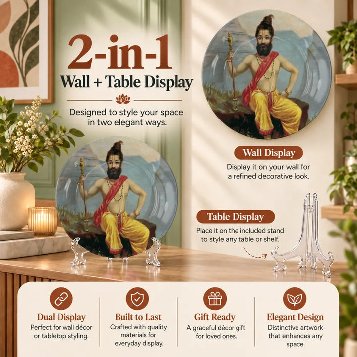 Raja Ravi Varma Parashurama – Divine Warrior Sage
