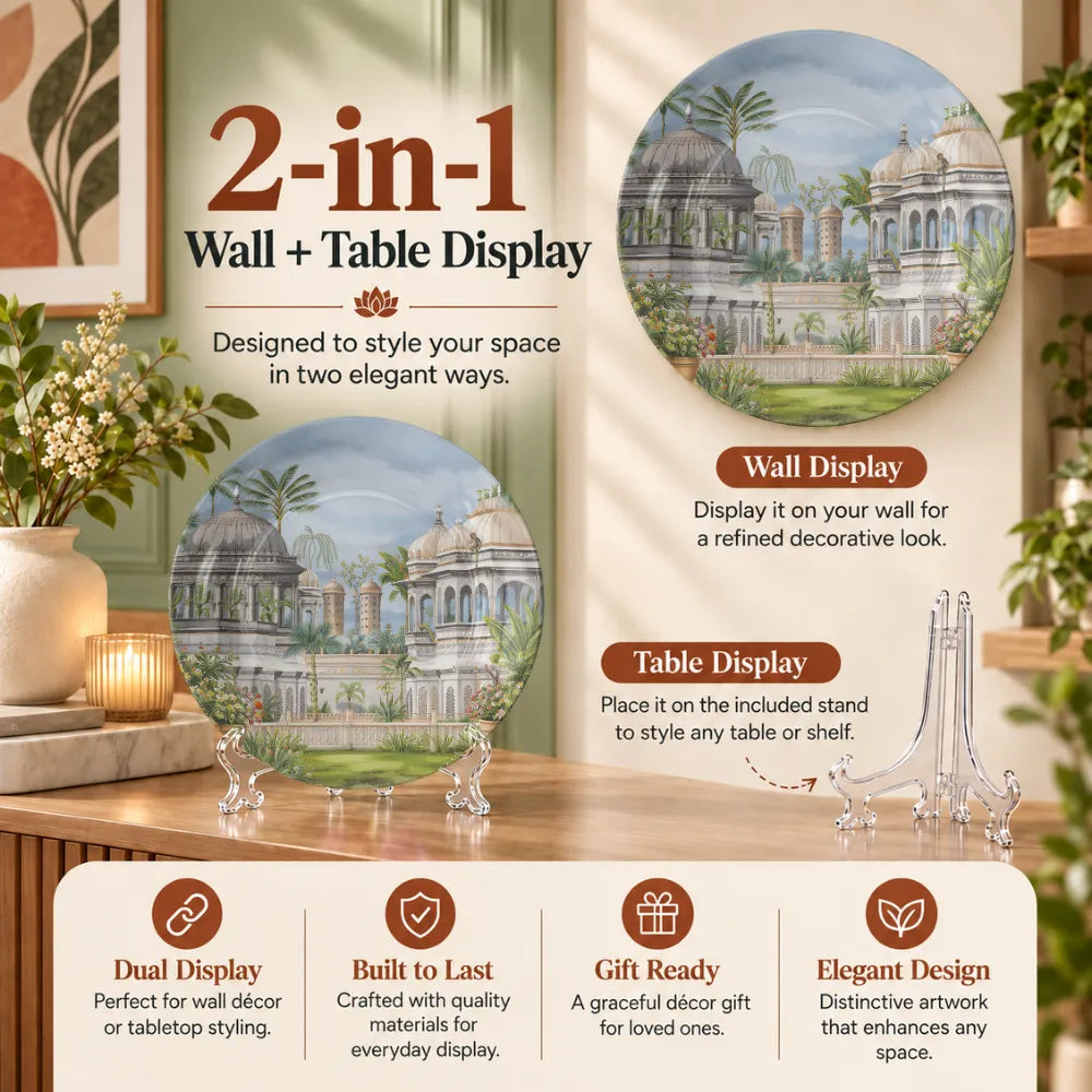Royal White Marble Palace & Garden Heritage