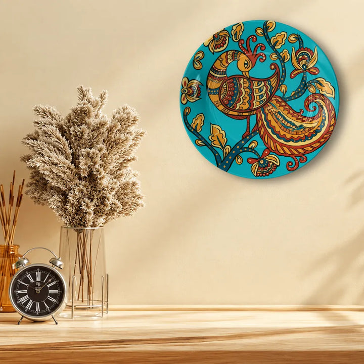 Kalamkari Peacock & Floral