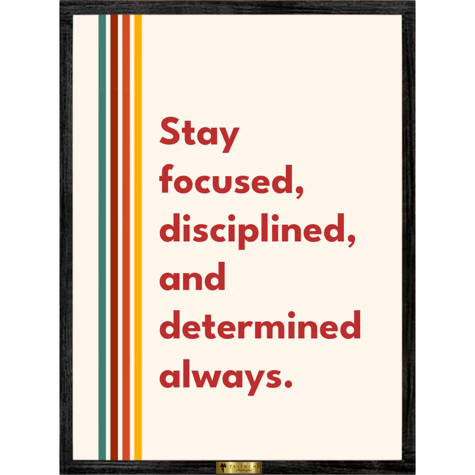 Pillars of Success Custom Quote Art - Telinchi