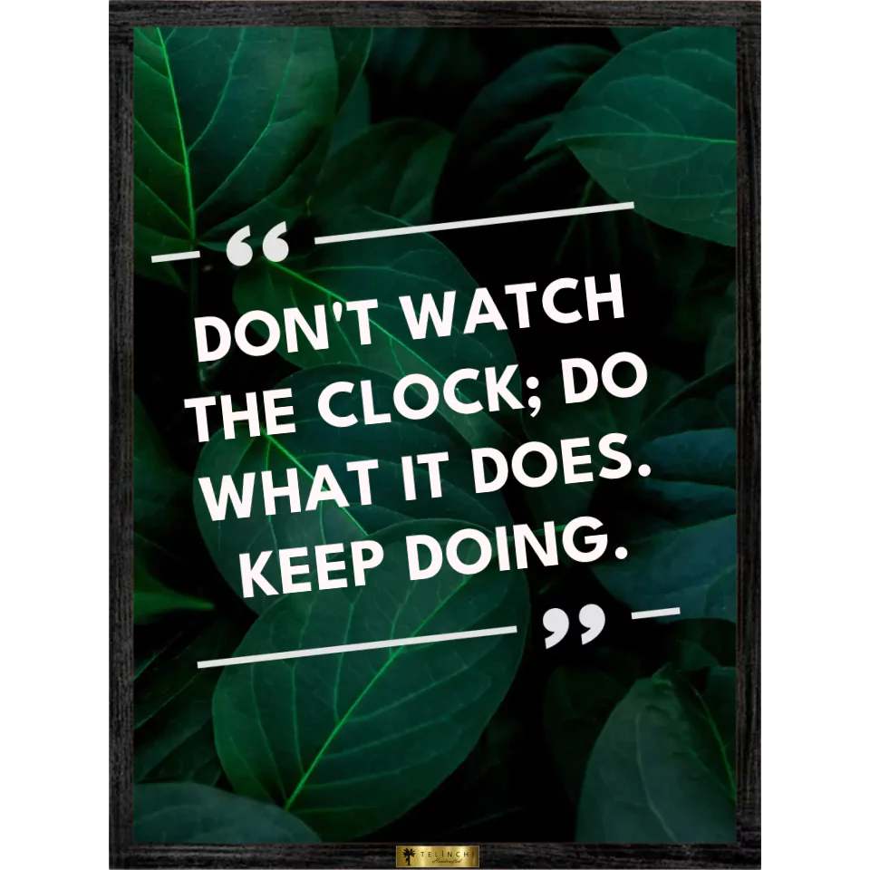 Growth in Motion Personalized Quote Art - Telinchi