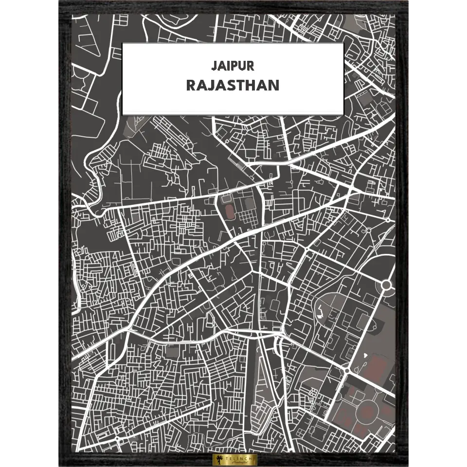 Timeless Streets – Personalized Map Design - Telinchi