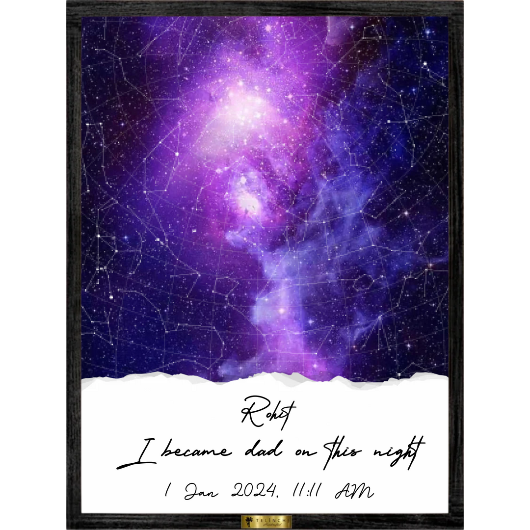 Cosmic Dreams Personalize Star Map - Telinchi