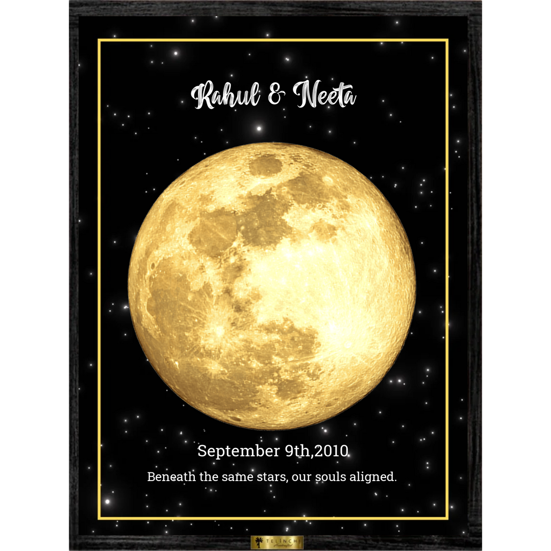 MOONLIT BOND PERSONALIZED STAR MAP