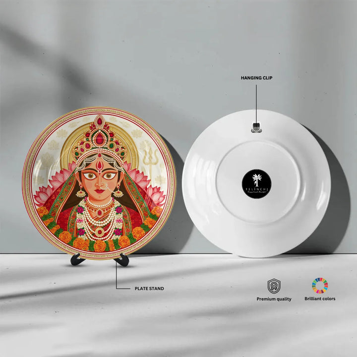 Divine Maa Durga Traditional Lotus