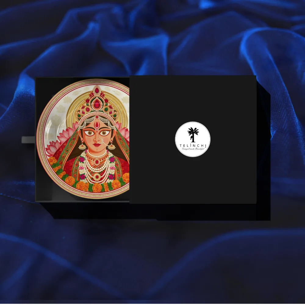 Divine Maa Durga Traditional Lotus