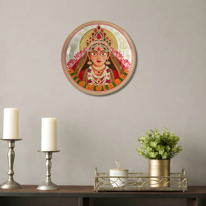 Divine Maa Durga Traditional Lotus