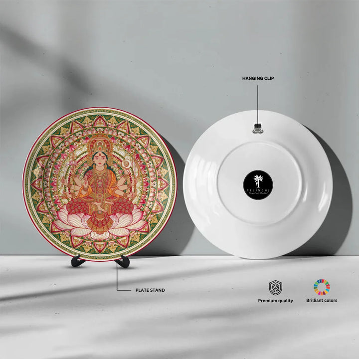 Divine Maa Durga Lotus Mandala
