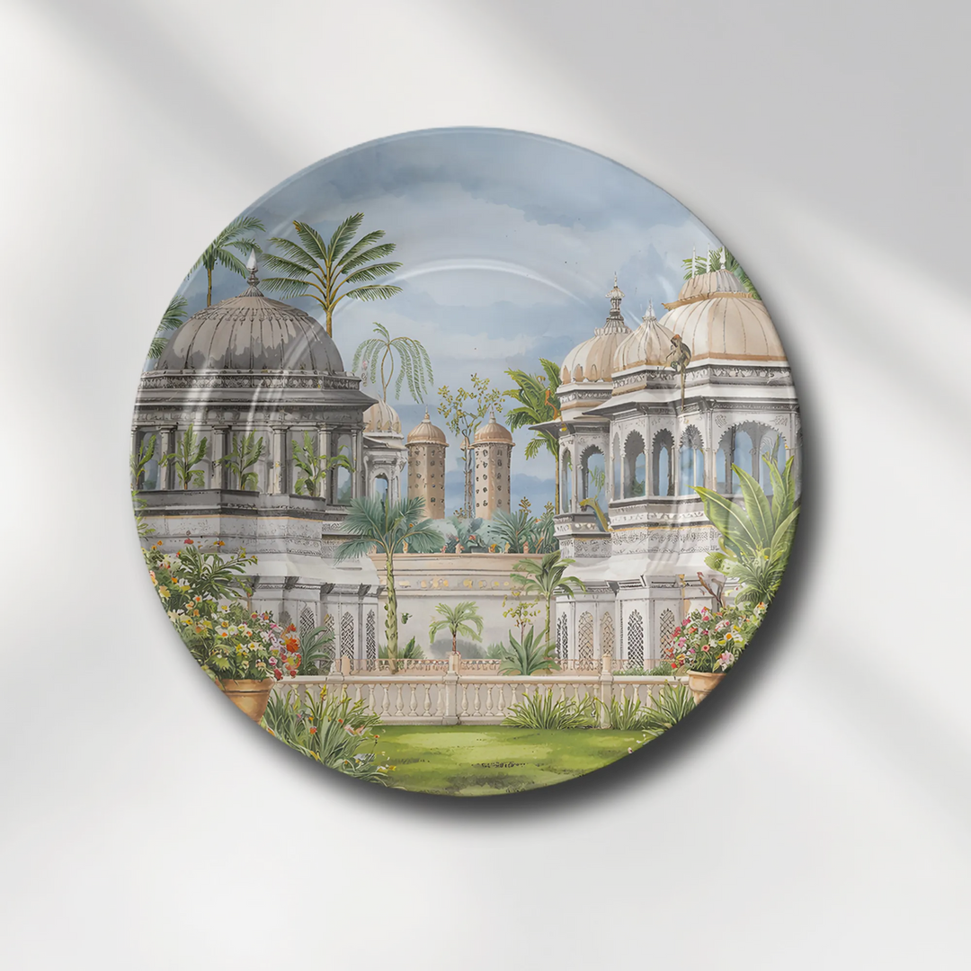 Royal White Marble Palace & Garden Heritage