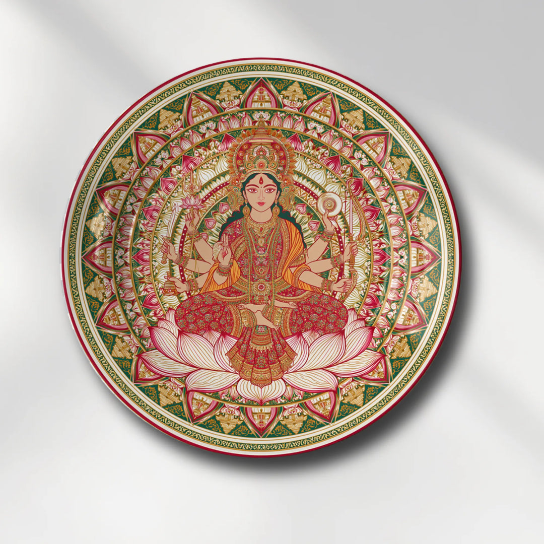 Divine Maa Durga Lotus Mandala