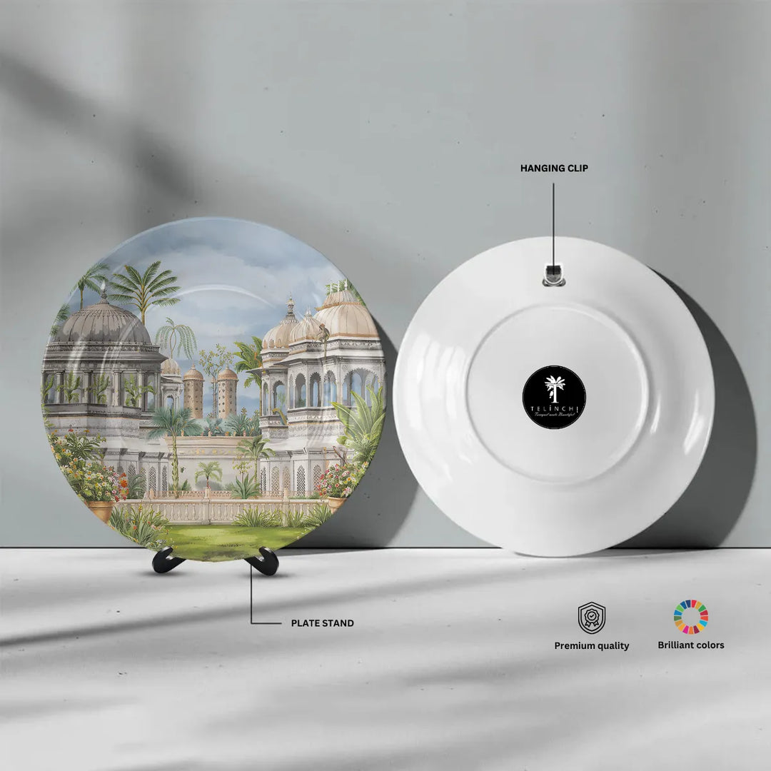 Royal White Marble Palace & Garden Heritage