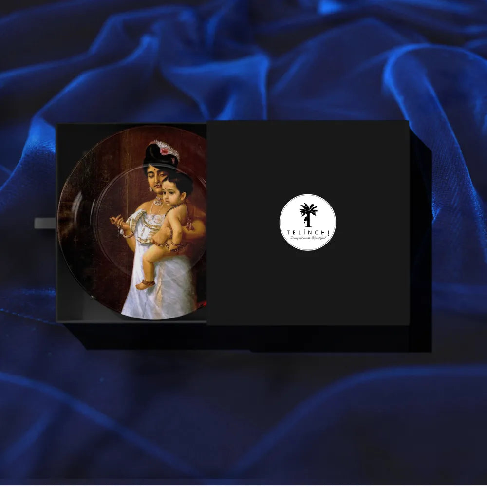 Raja Ravi Varma Mother & Child – Timeless Maternal Love - Telinchi