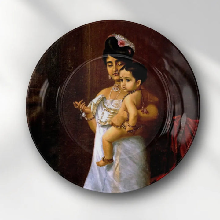 Raja Ravi Varma Mother & Child – Timeless Maternal Love - Telinchi