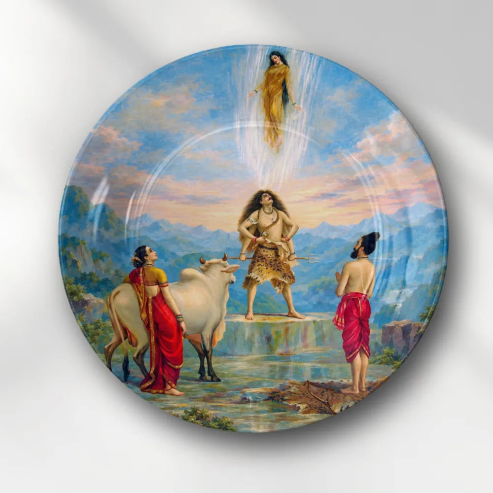 Raja Ravi Varma Gangavataran – Descent of Goddess Ganga