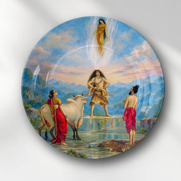Raja Ravi Varma Gangavataran – Descent of Goddess Ganga