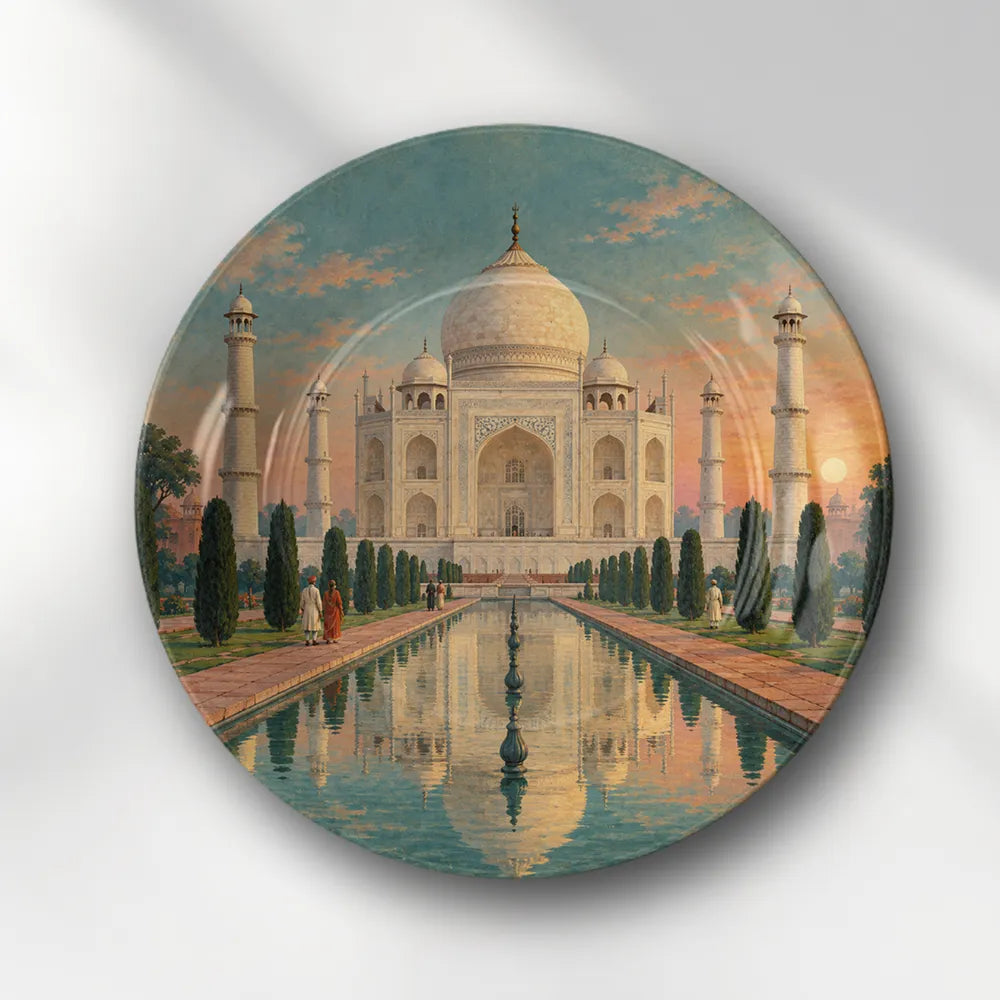 Timeless Taj Mahal Sunset Heritage