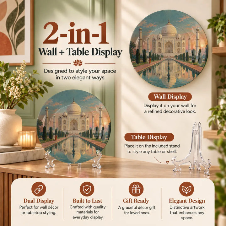 Timeless Taj Mahal Sunset Heritage