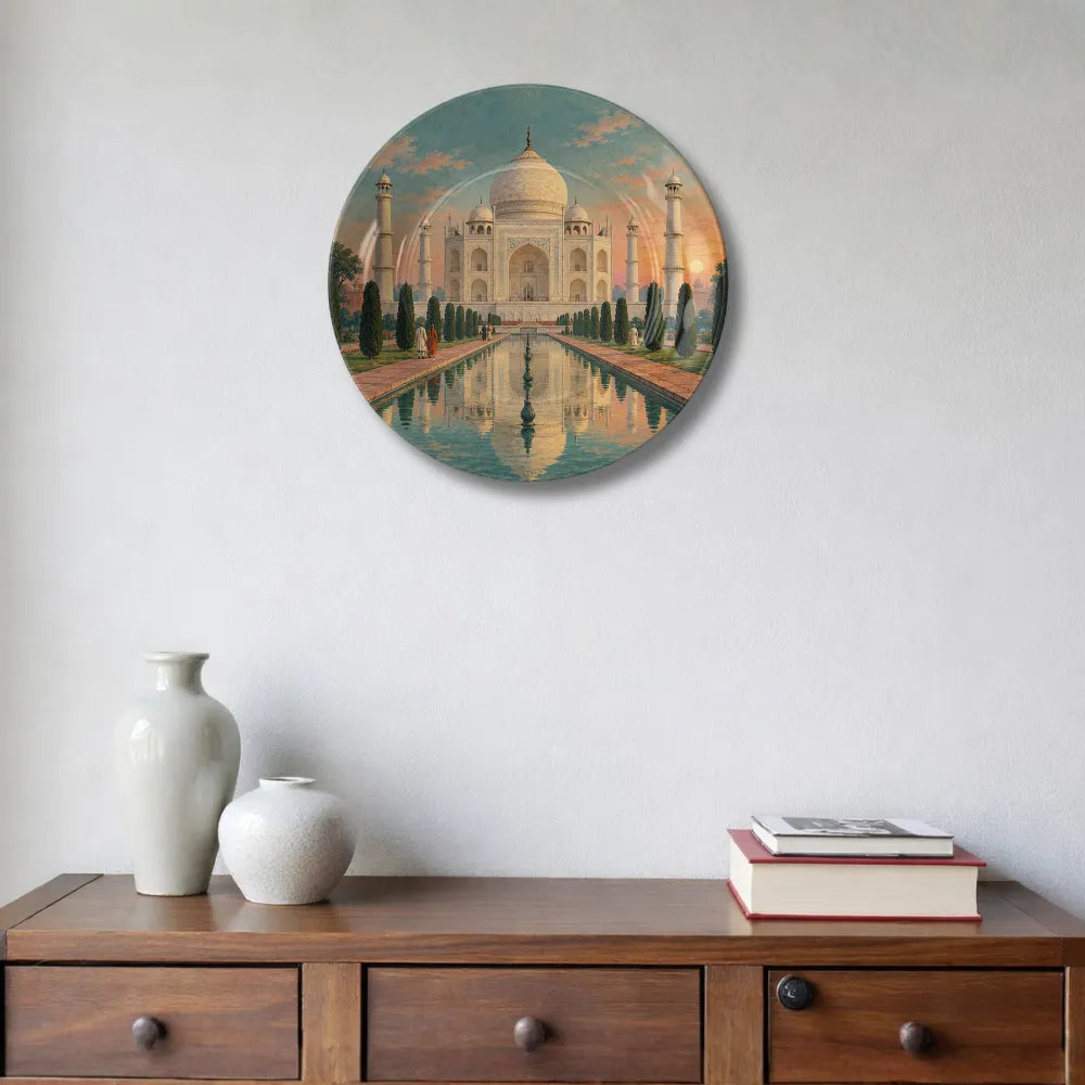 Timeless Taj Mahal Sunset Heritage