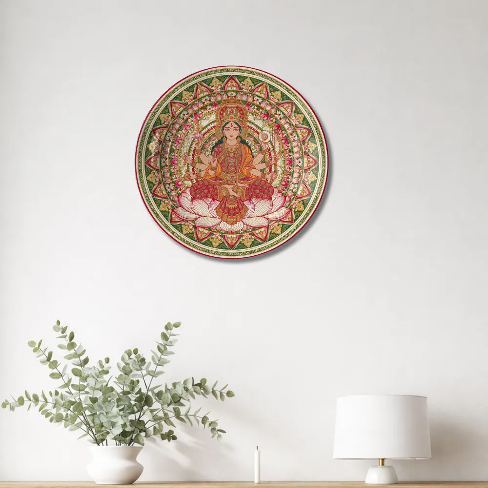 Divine Maa Durga Lotus Mandala