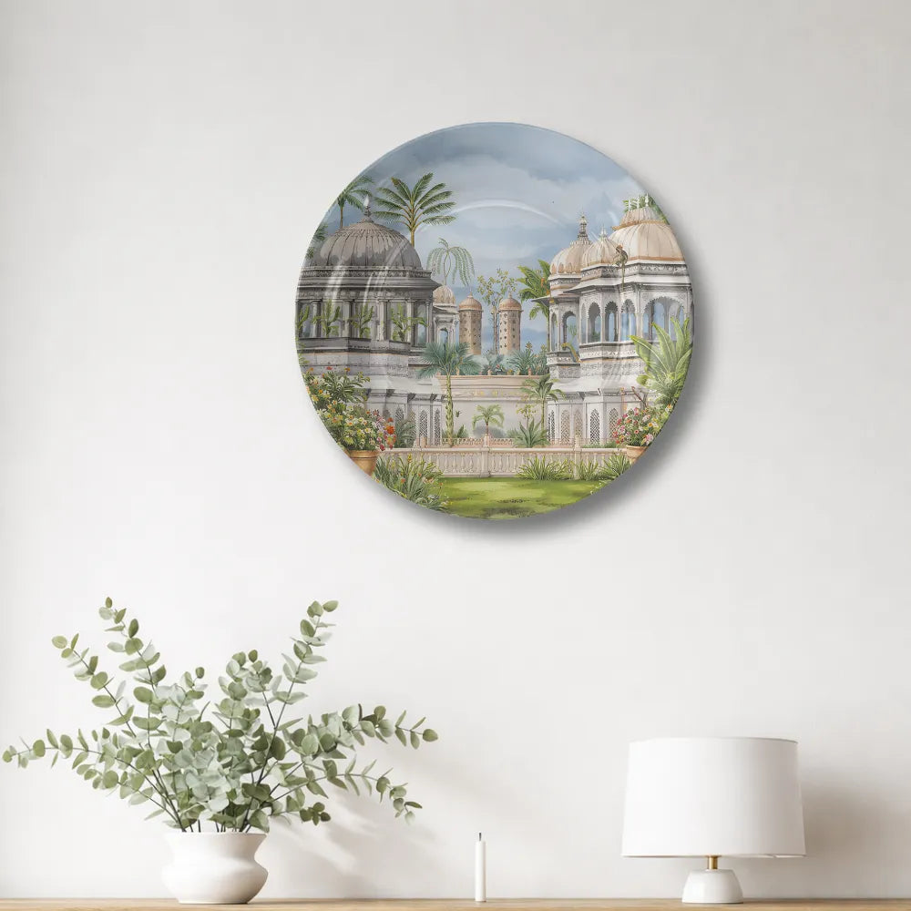 Royal White Marble Palace & Garden Heritage