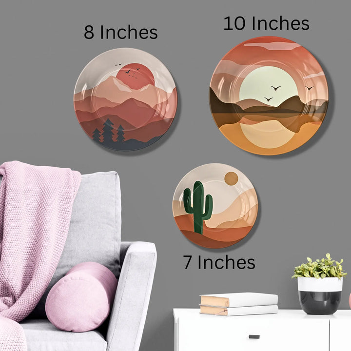 Set of 3 Art Plate