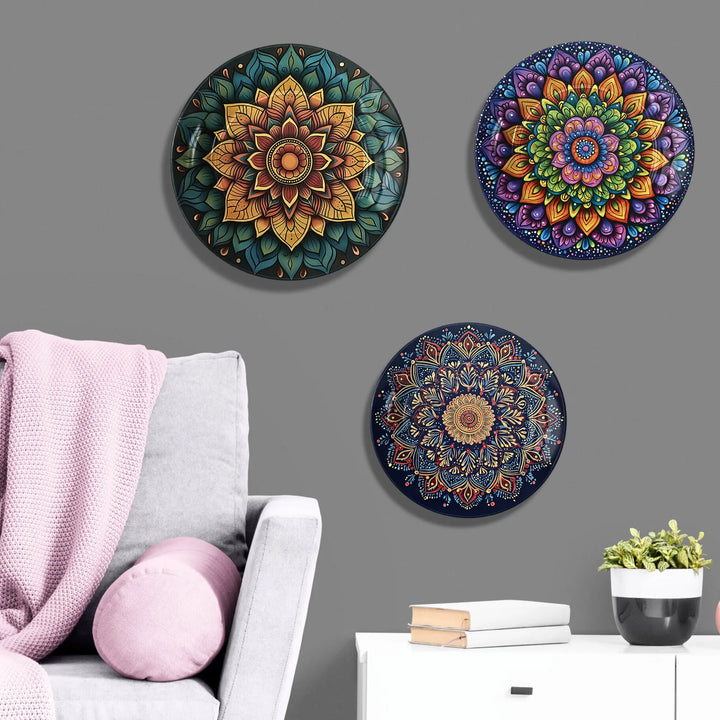 Set of 3 Art Plate
