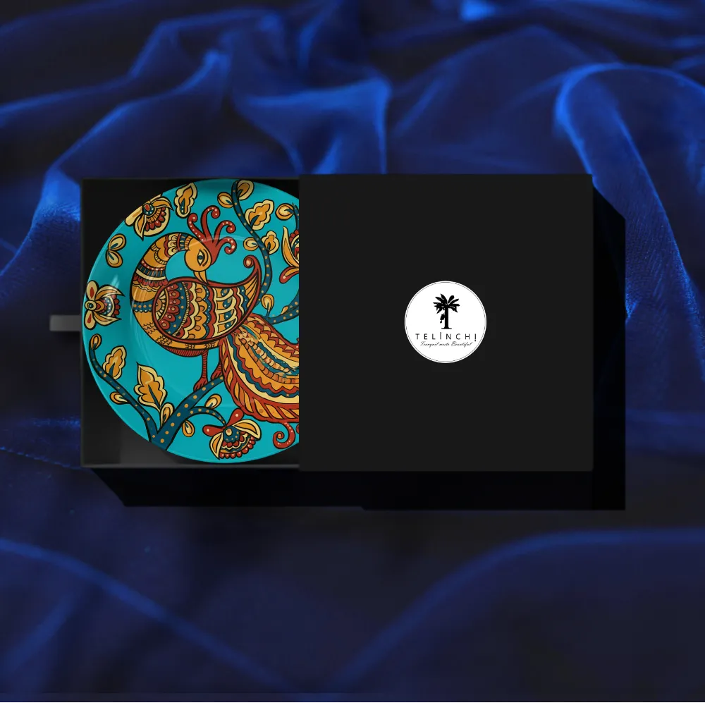 Kalamkari Peacock & Floral