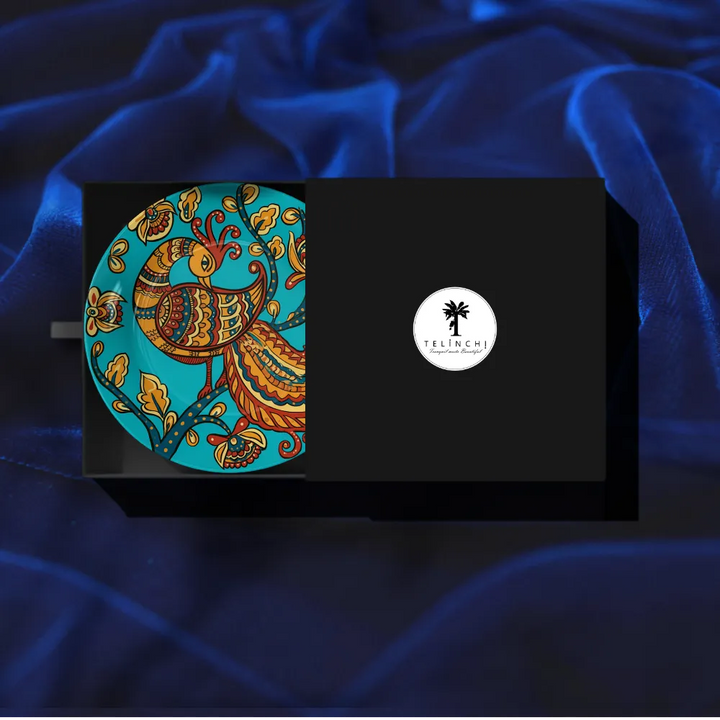 Kalamkari Peacock & Floral