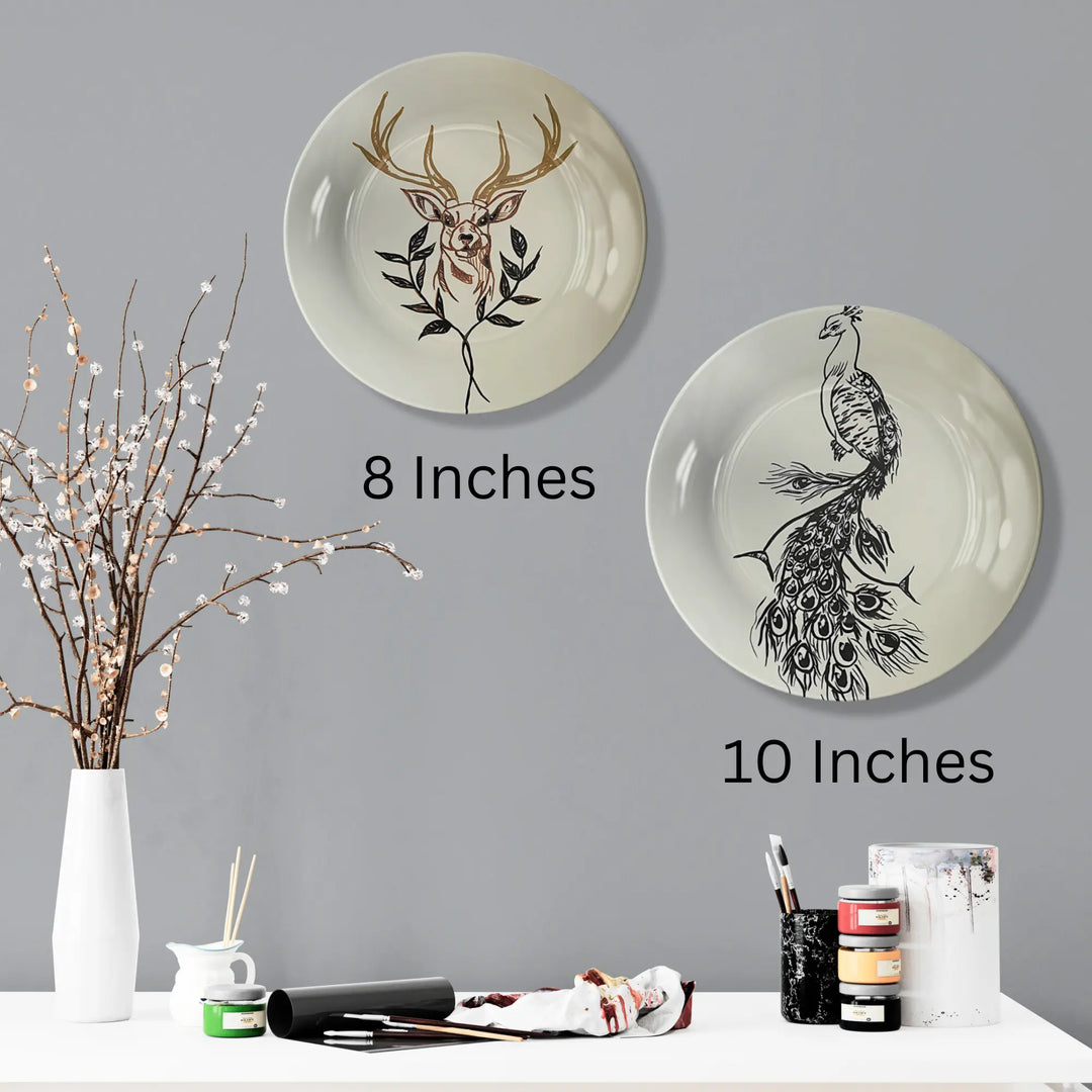 Set of 2 Art Plate