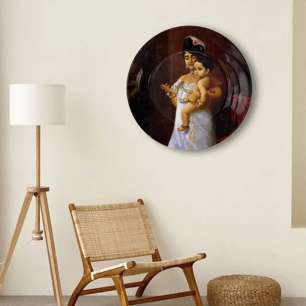 Raja Ravi Varma Mother & Child – Timeless Maternal Love - Telinchi