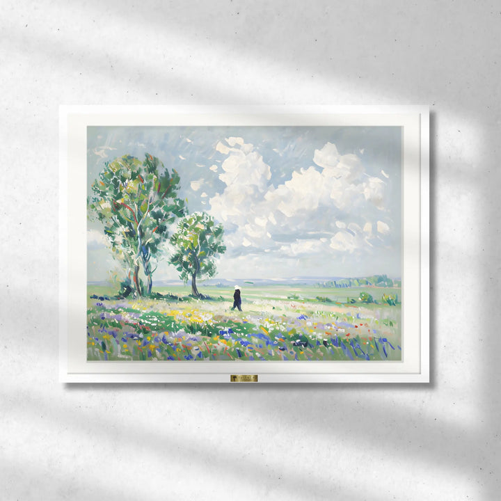 A Man Walking by Le Douanier Rousseau