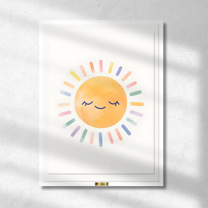 Radiant Rainbow Sun