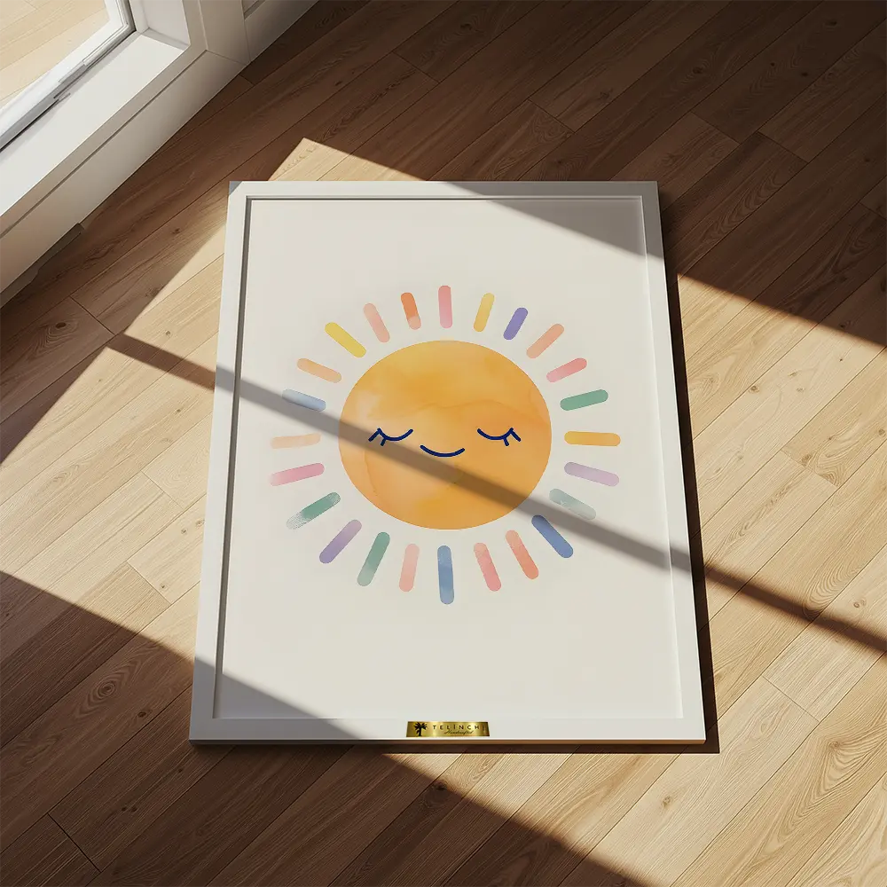 Radiant Rainbow Sun