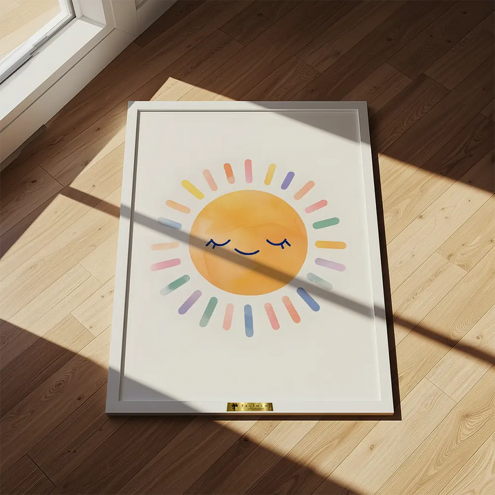 Radiant Rainbow Sun