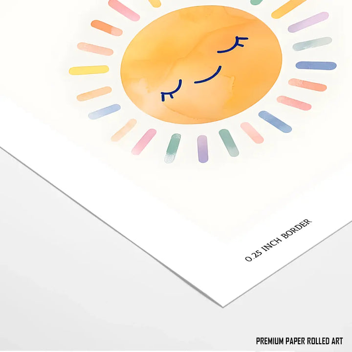 Radiant Rainbow Sun
