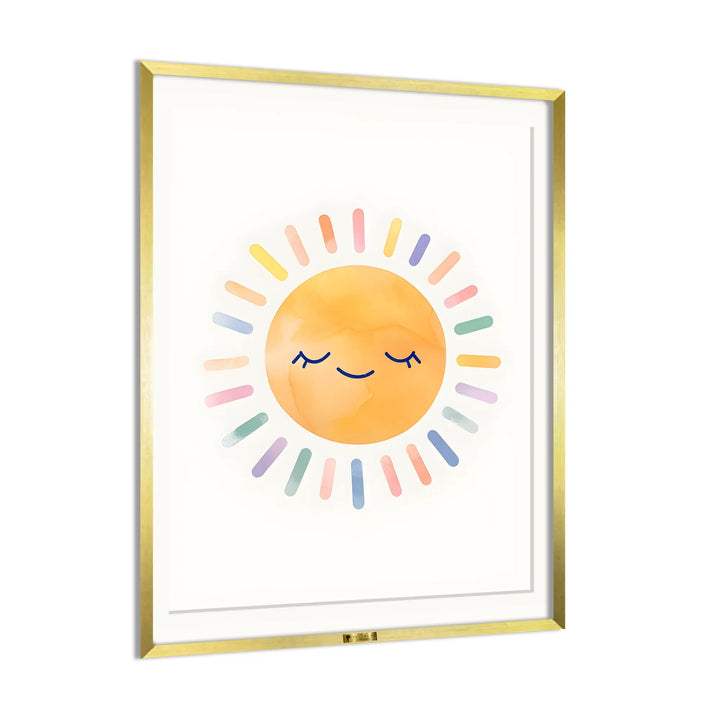Radiant Rainbow Sun