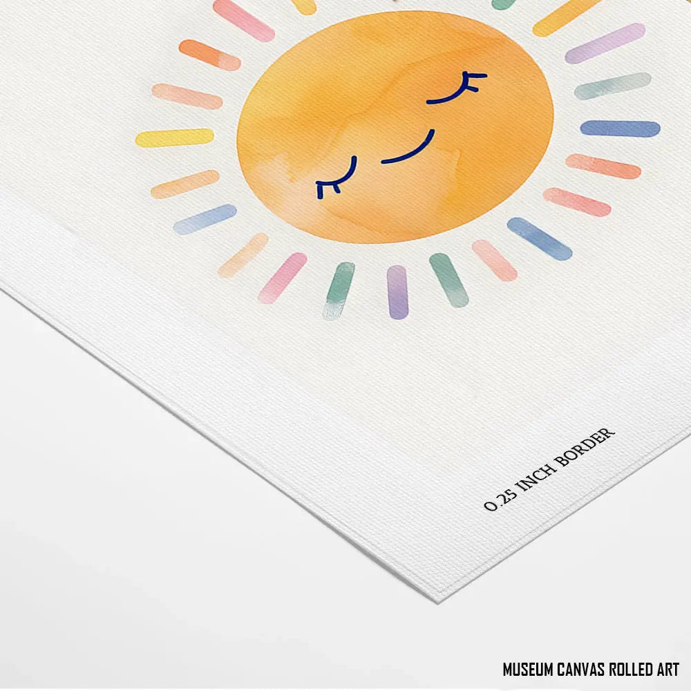 Radiant Rainbow Sun