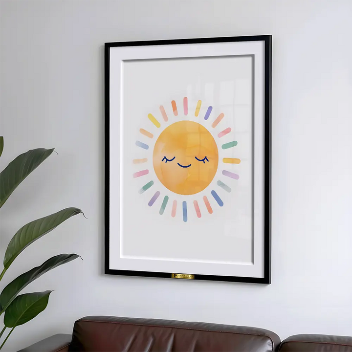 Radiant Rainbow Sun