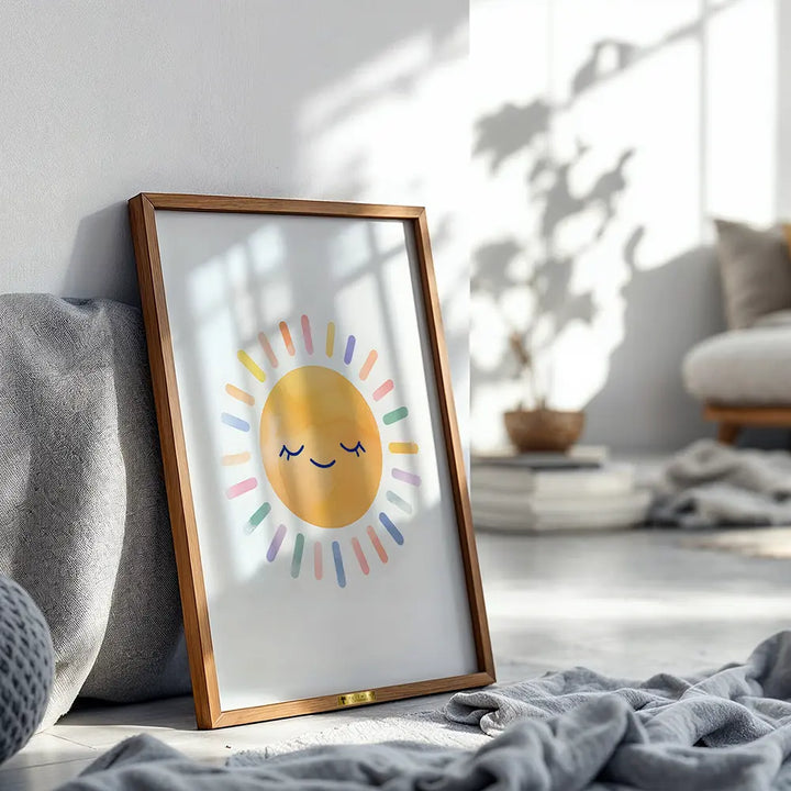 Radiant Rainbow Sun
