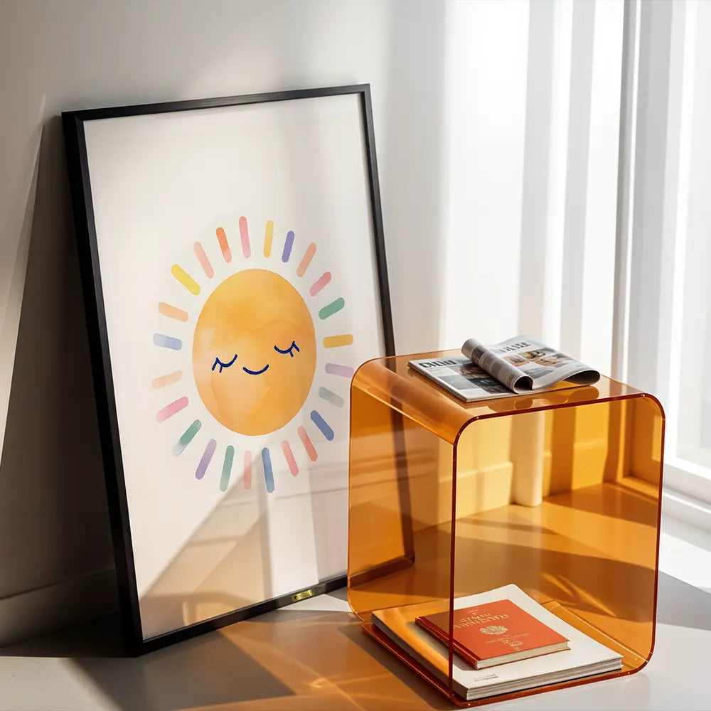 Radiant Rainbow Sun