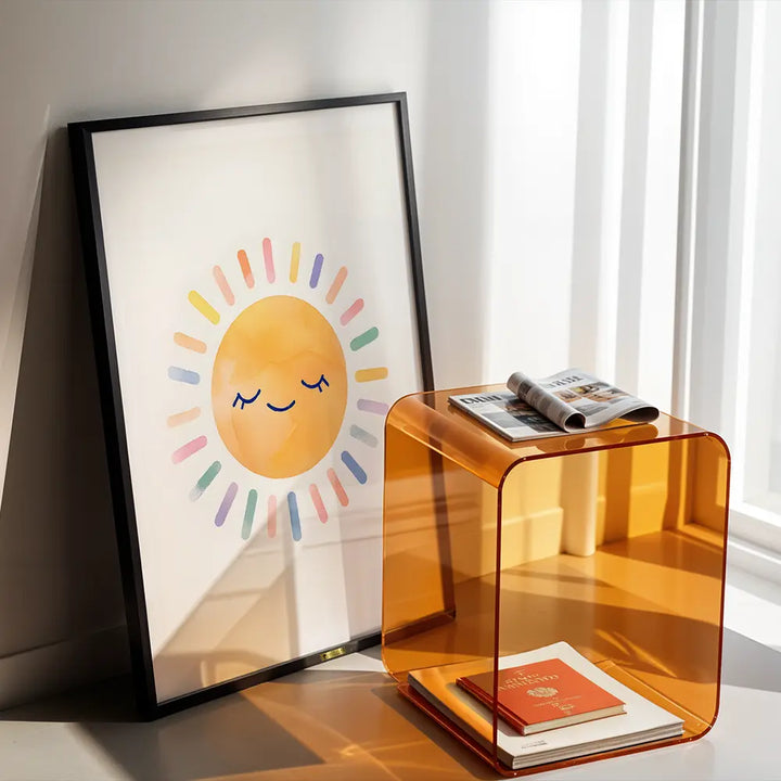 Radiant Rainbow Sun