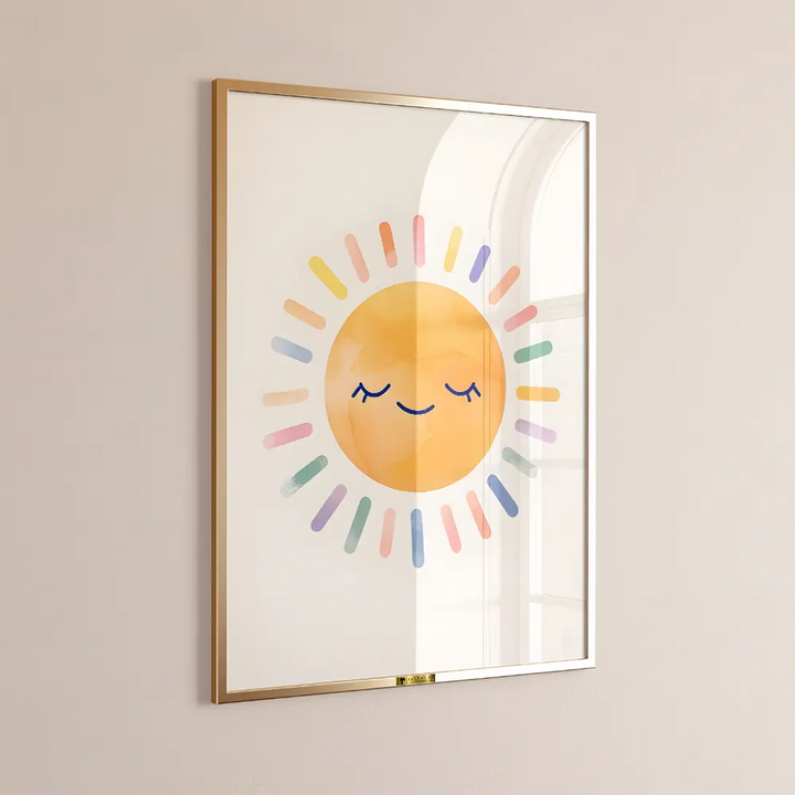Radiant Rainbow Sun