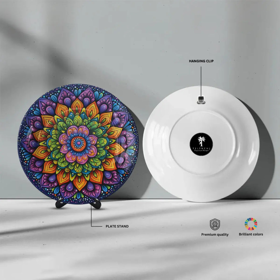 Radiant Mandala Bloom