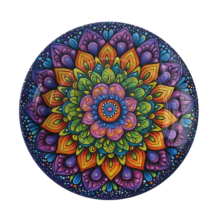 Radiant Mandala Bloom