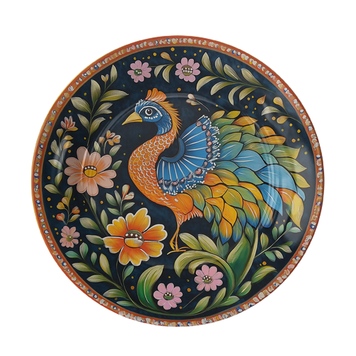 Peacock in Bloom