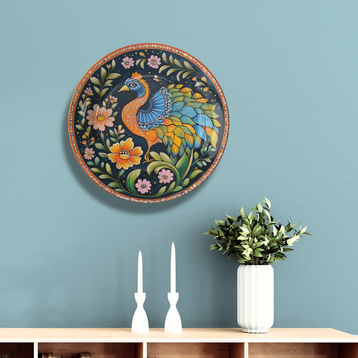 Peacock in Bloom