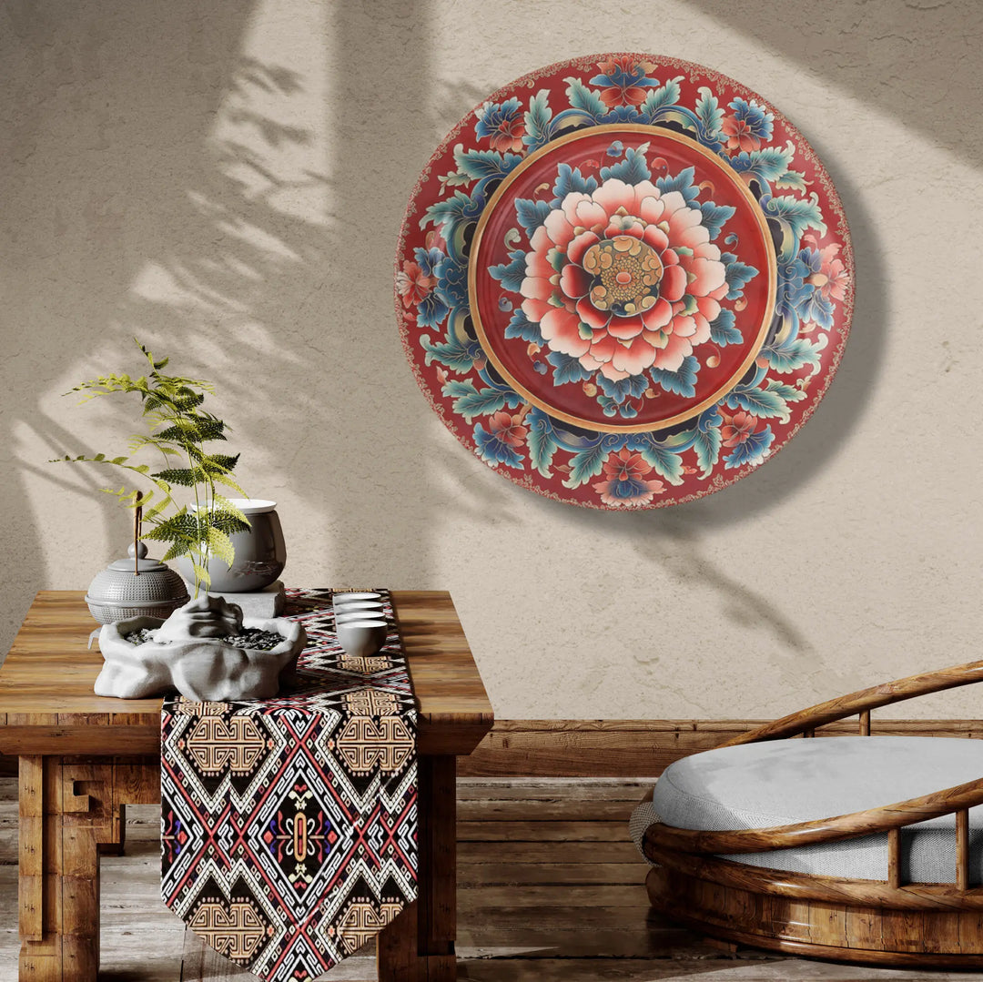 Regal Floral Mandala