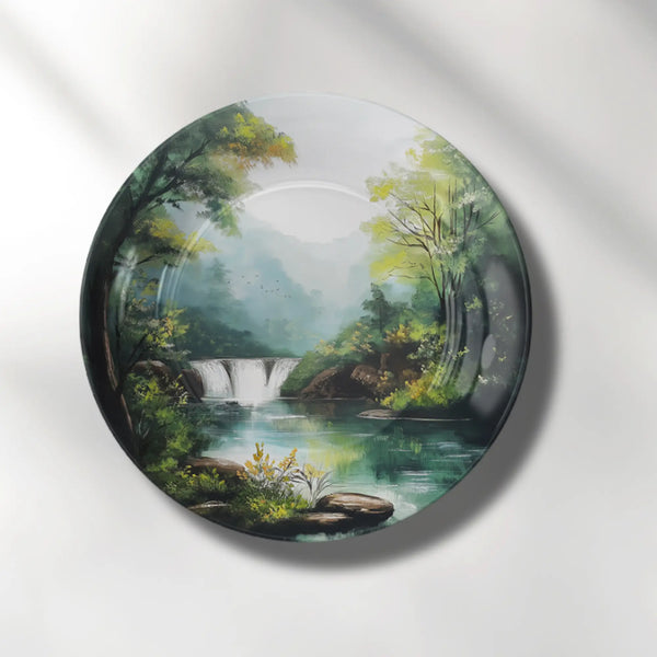 Tranquil Waterfall Retreat
